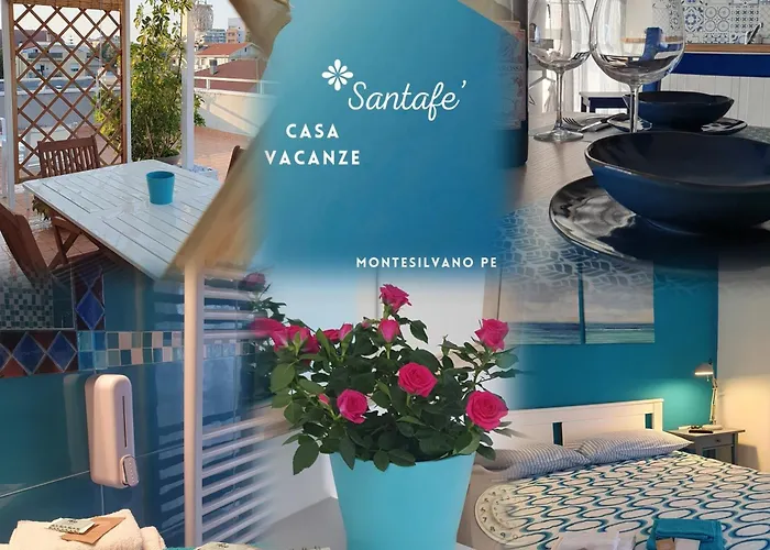 Santafe'- Attico A Due Passi Dal Mare - Parcheggio Privato Nyaraló Montesilvano Marina