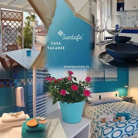 Santafe'- Attico A Due Passi Dal Mare - Parcheggio Privato בית נופש Montesilvano Marina