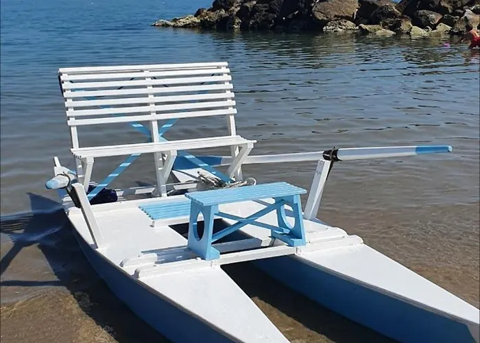 Dom wakacyjny Santafe'- Attico A Due Passi Dal Mare - Parcheggio Privato